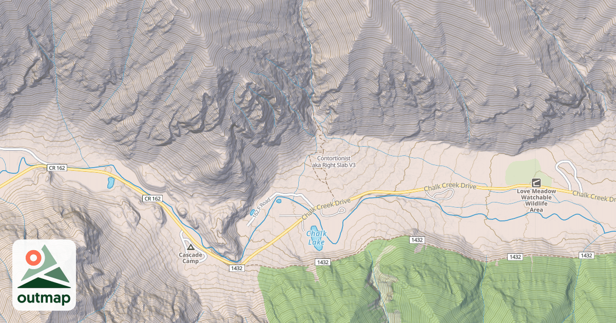 Map of Contortionist aka Right Slab