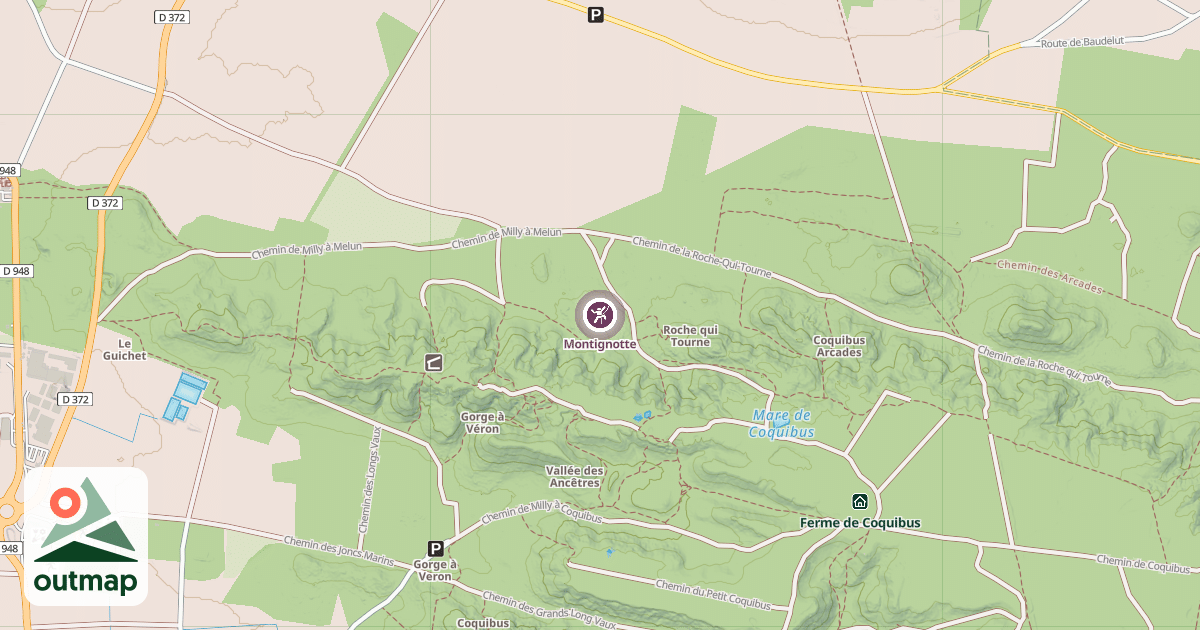 Map of Montignotte