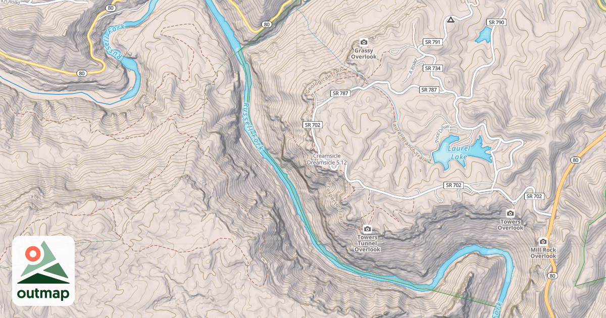 Map of Creamsicle Dreamsicle in Dickenson