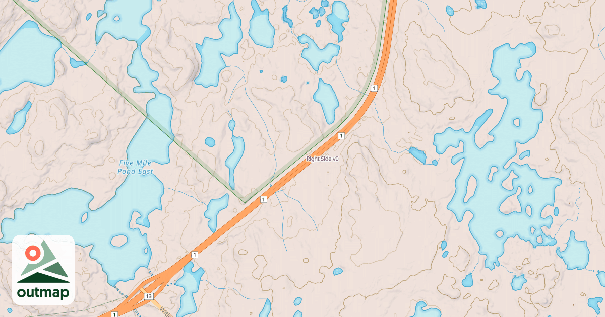 Map of Right Side