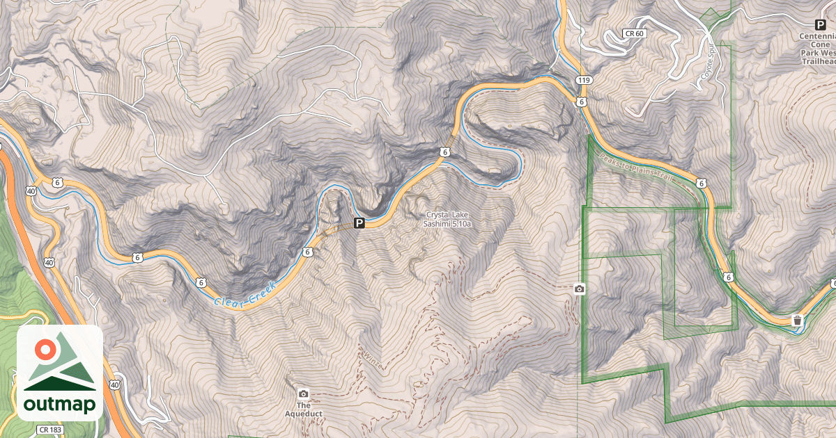Map of Crystal Lake Sashimi
