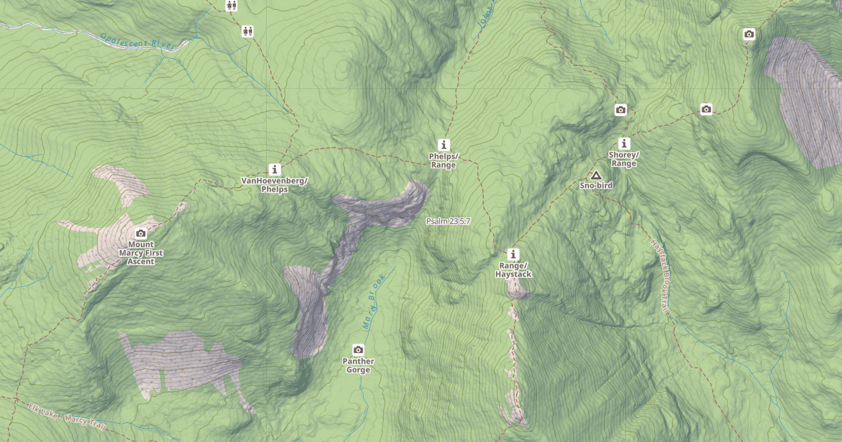 Map preview of Psalm 23