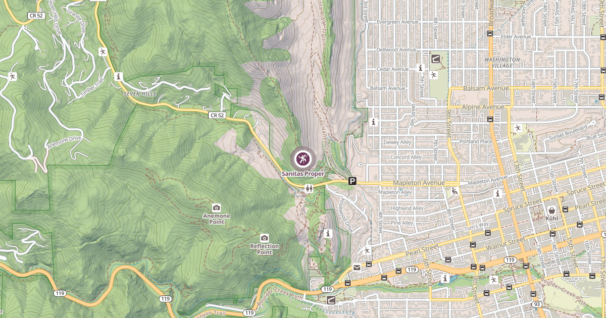 Map preview of Sanitas Proper