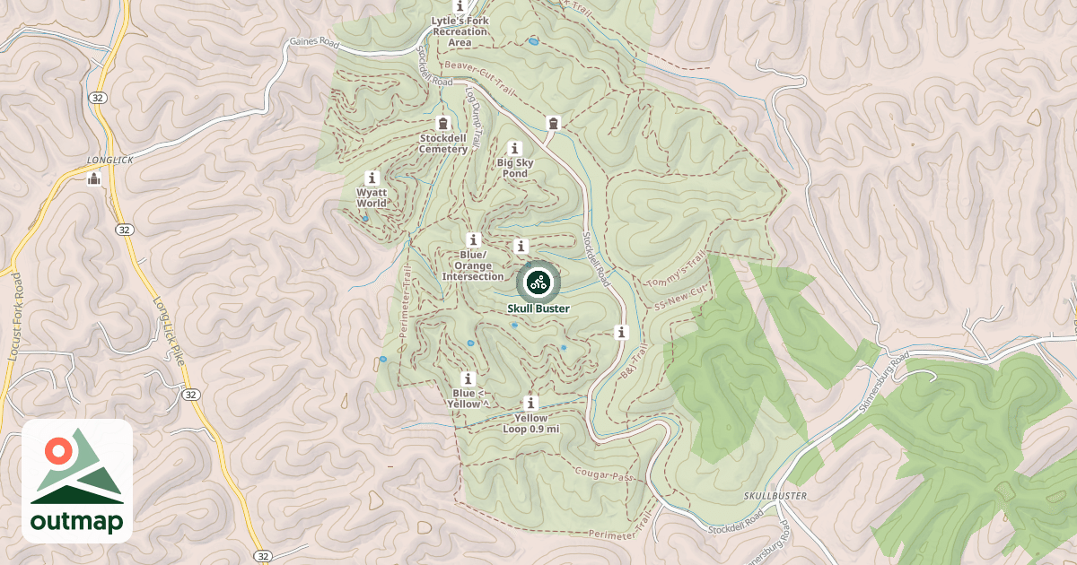 Map of Skull Buster