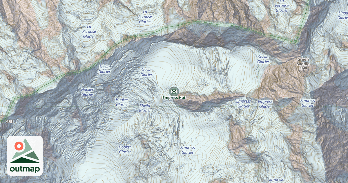 Map of Empress Hut