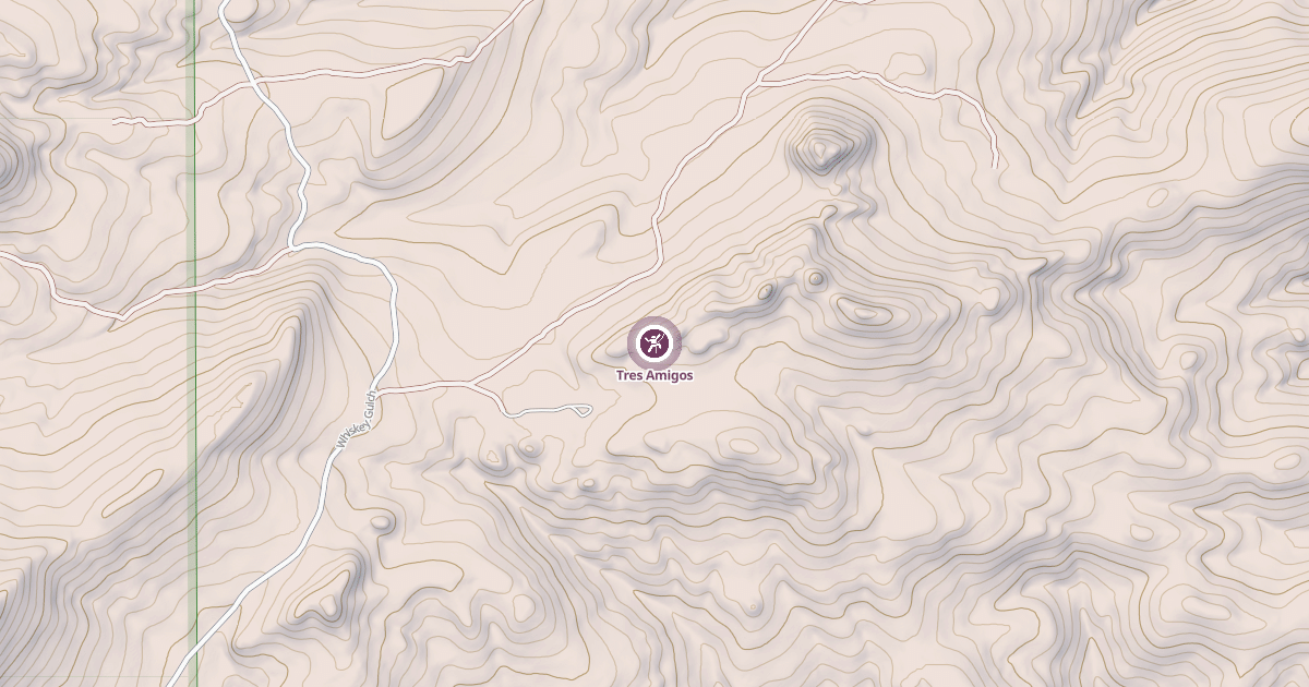 Map preview of Tres Amigos