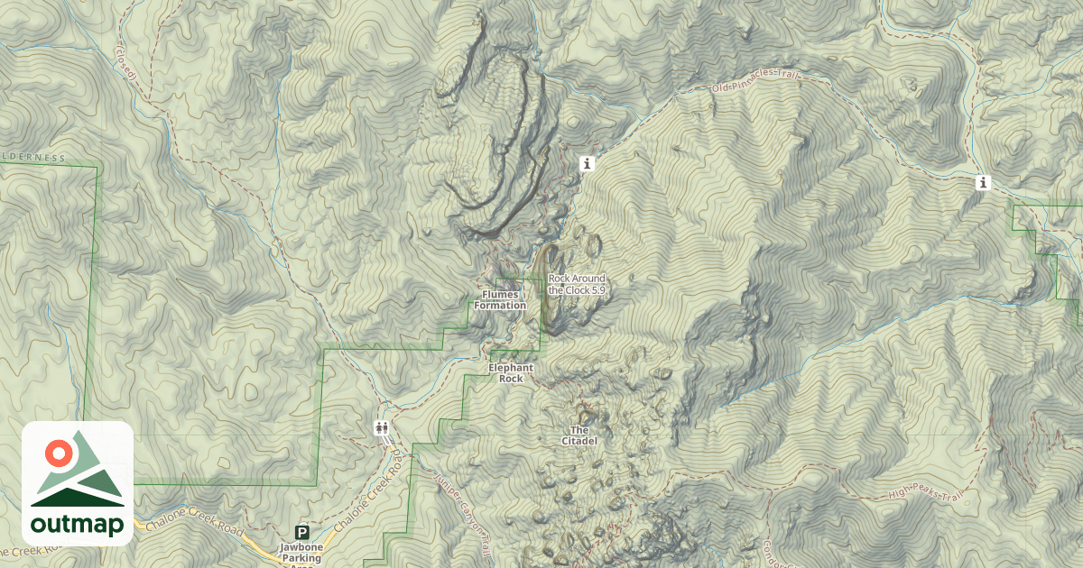 Map of Rock Around the Clock