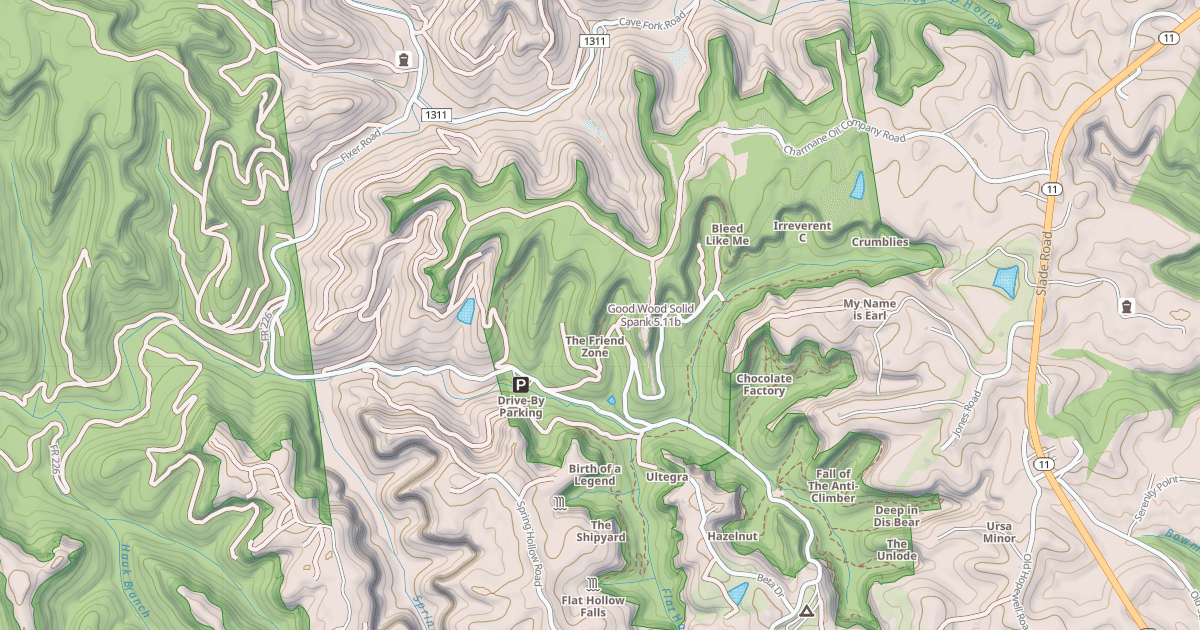 Map preview of Good Wood Solid Spank