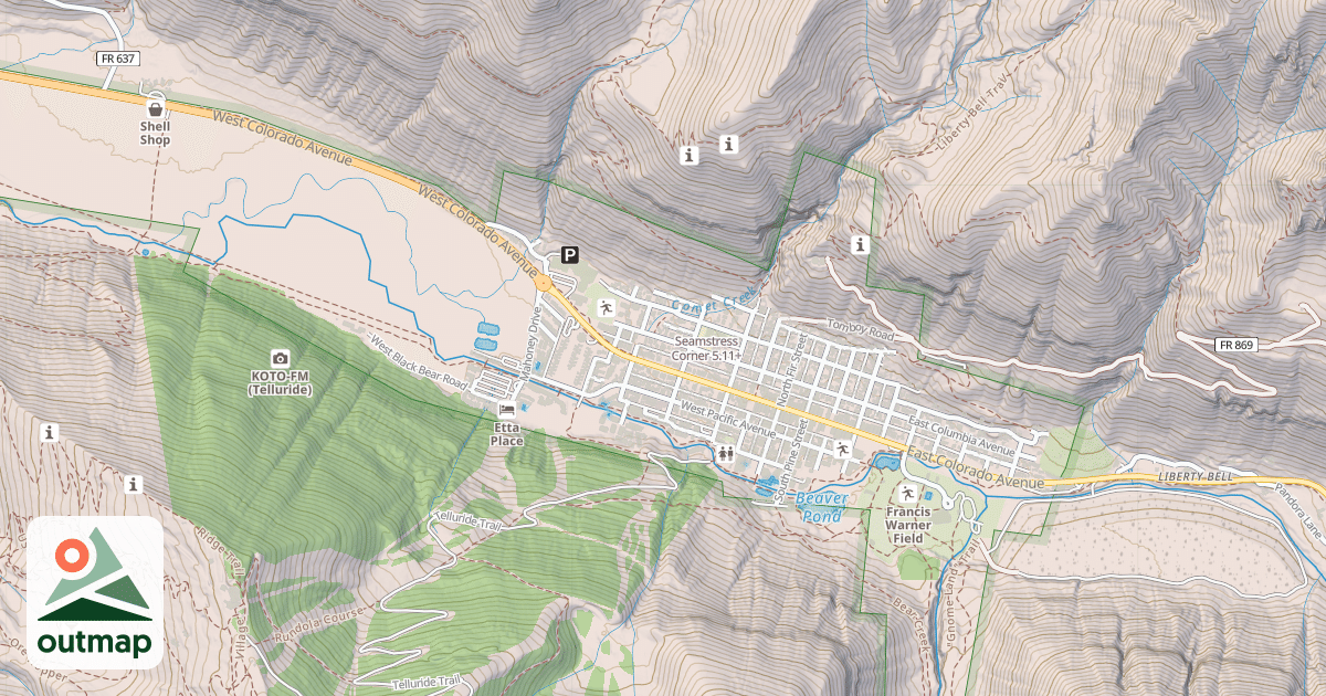 Map of Seamstress Corner