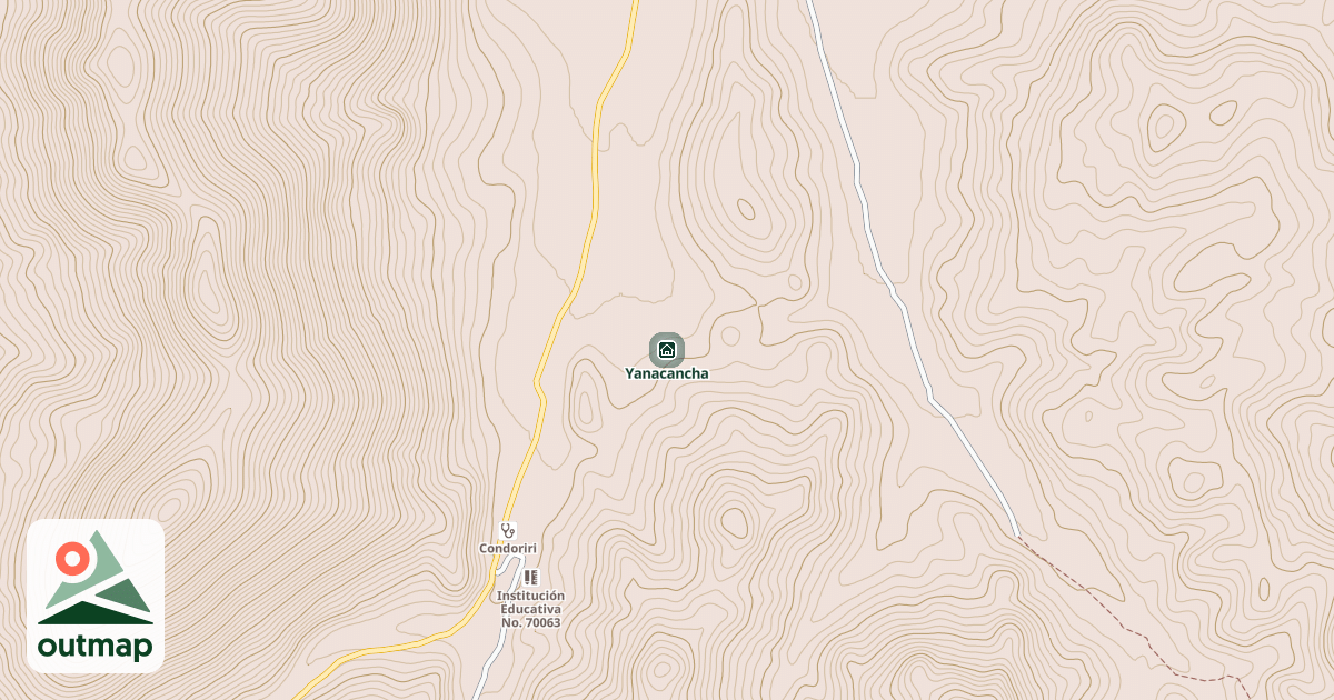 Map of Yanacancha