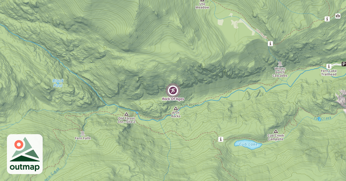 Map of Rock Of Ages
