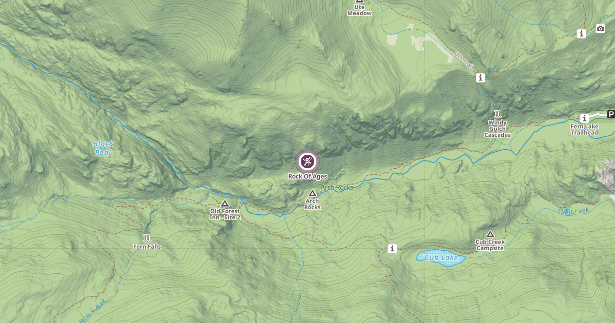 Map preview of Rock Of Ages