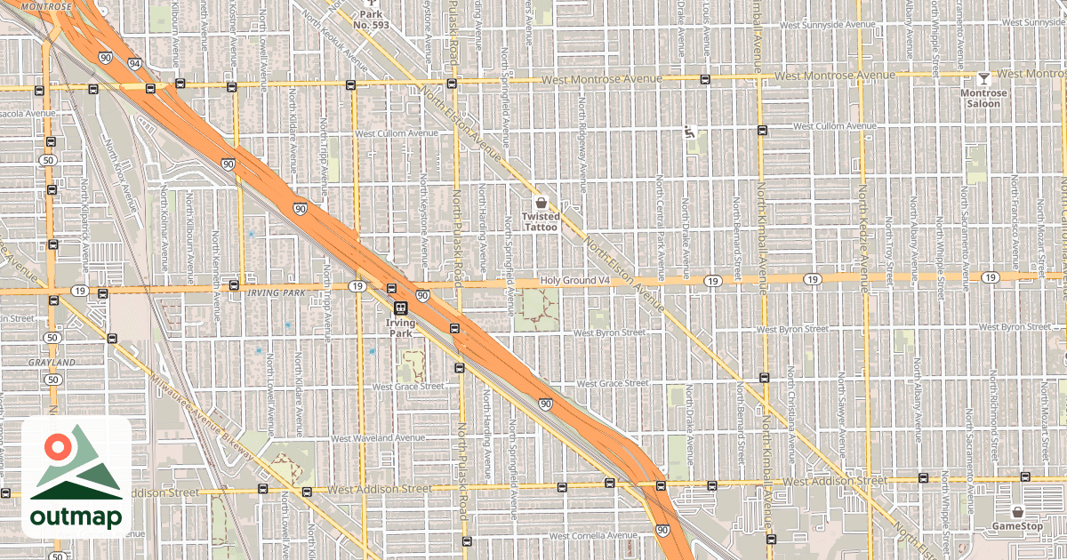 Map of Holy Ground