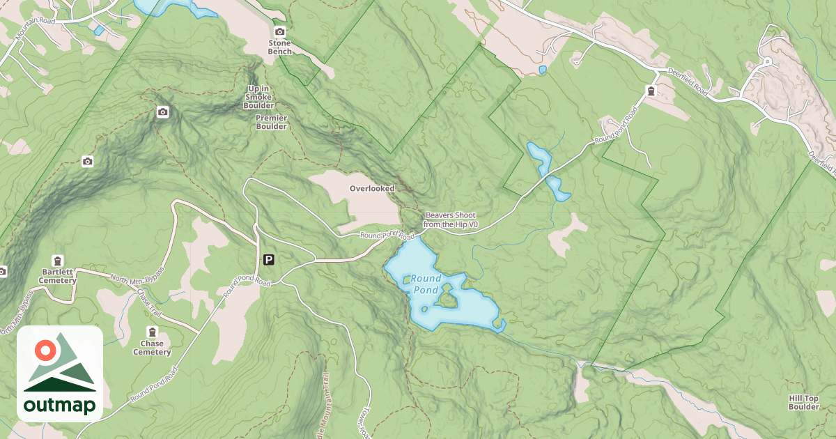 Map of Beavers Shoot from the Hip