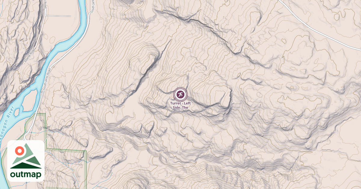 Map of Turret - Left Side, The