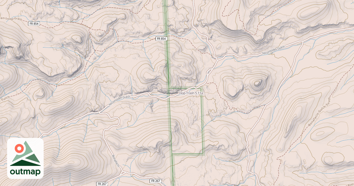 Map of Hop Trash