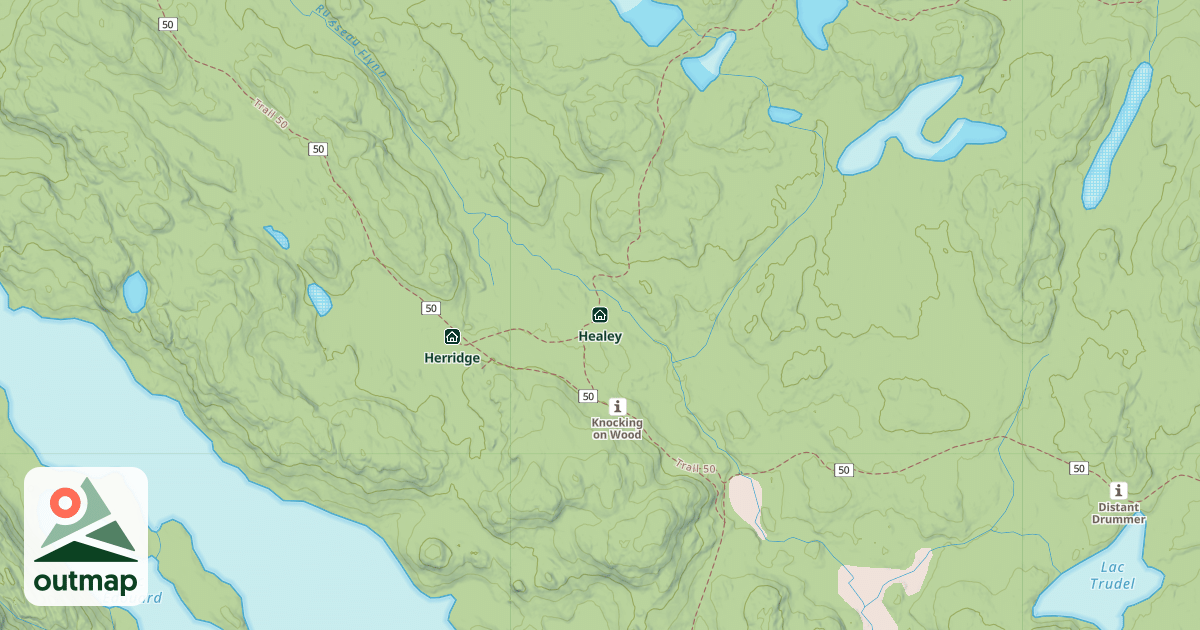 Map of Healey
