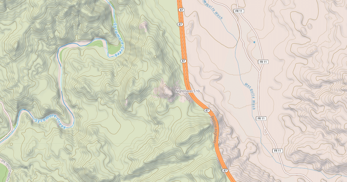 Map preview of Nightmares