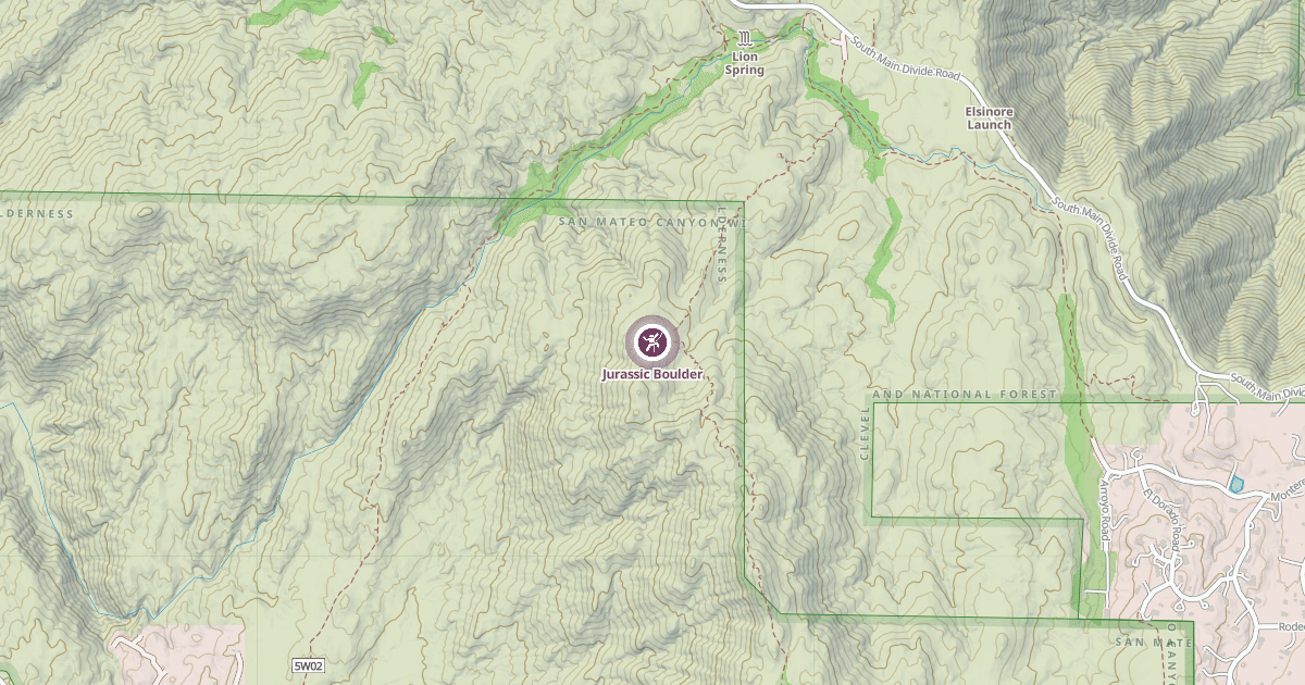 Map preview of Jurassic Boulder