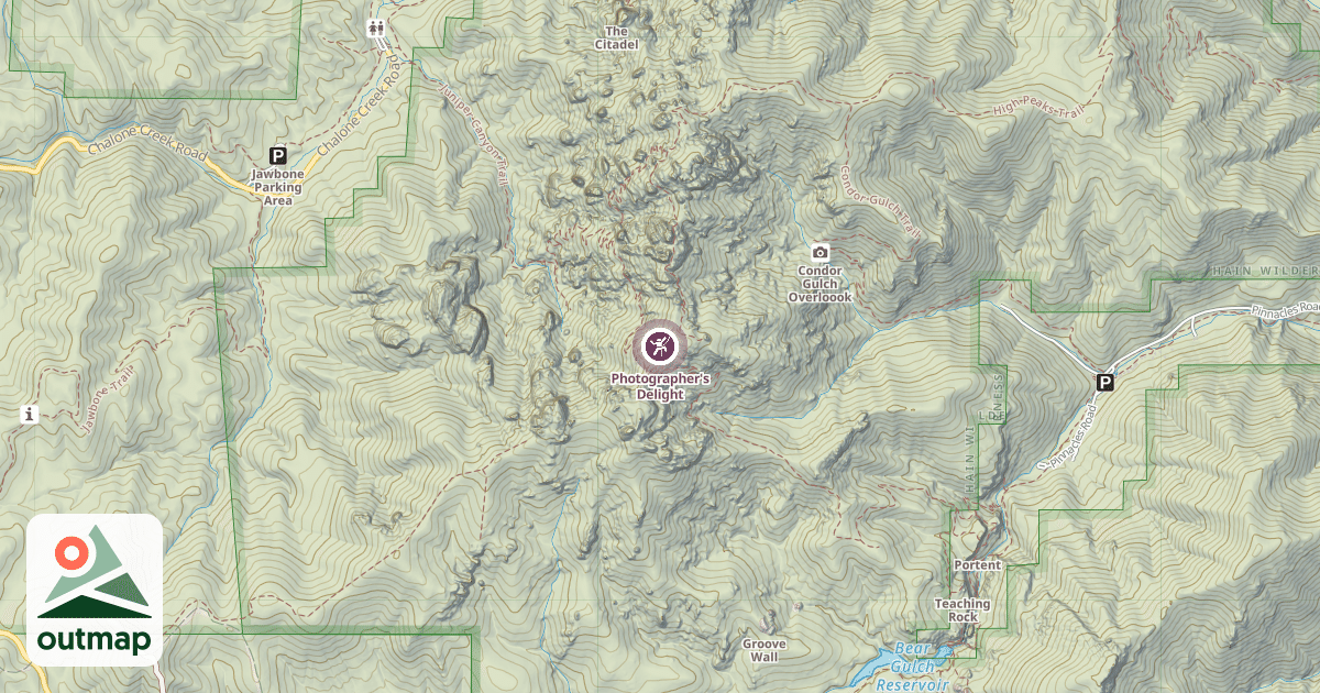 Map of Photographer's Delight