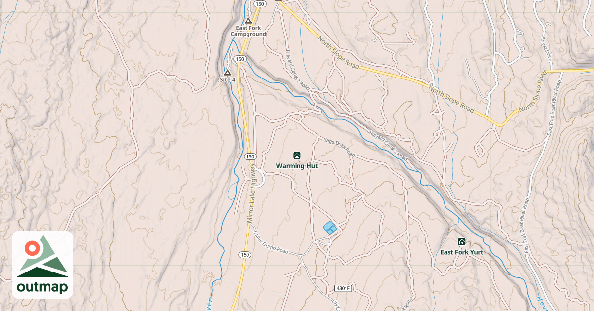 Map of Warming Hut