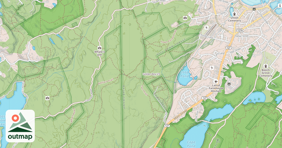 Map of Golden Boy