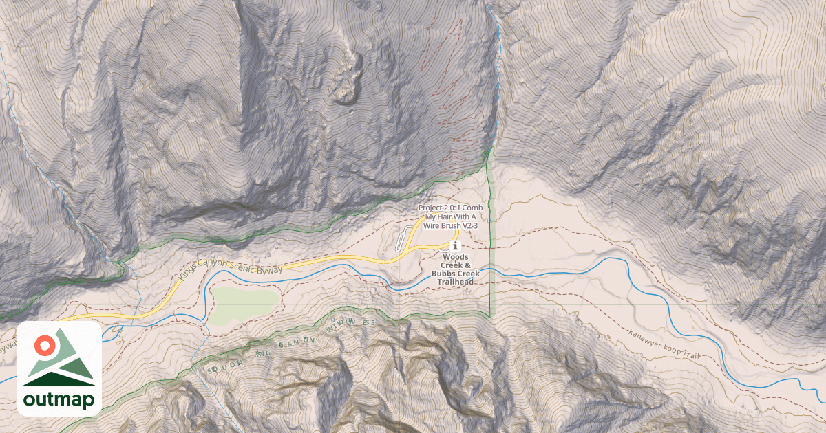 Map of Project 2.0: I Comb My Hair With A Wire Brush