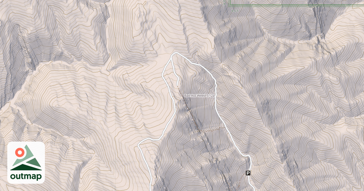 Map of Bad Ass Weed