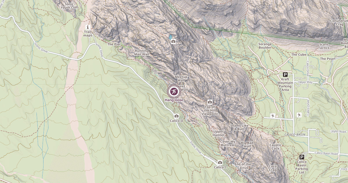 Map preview of Hang loose