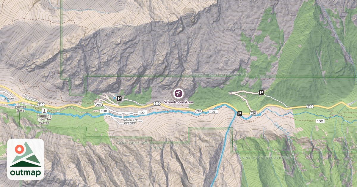 Map of Schoolroom Area