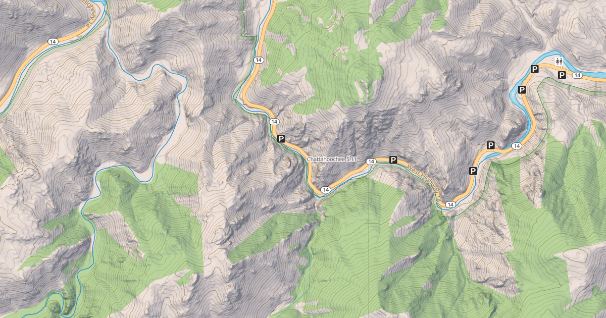 Map preview of Chattahoochee