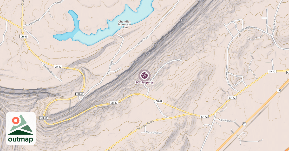 Map of SCC Property