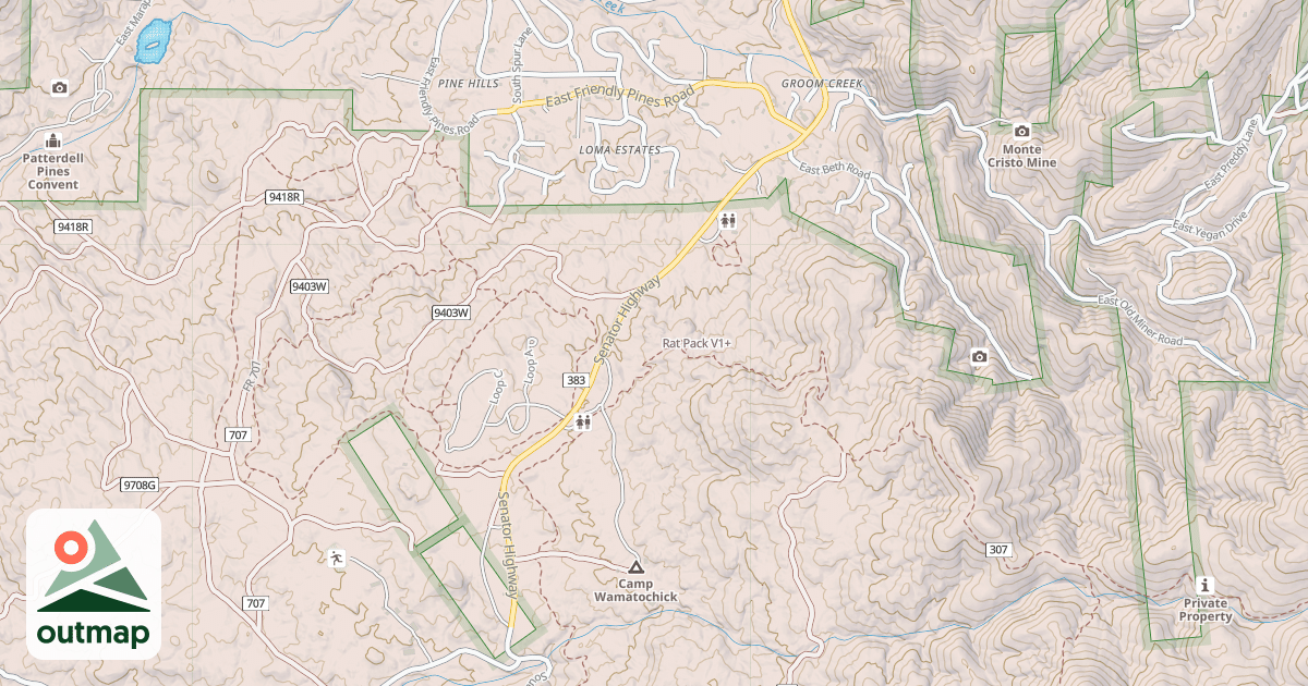 Map of Rat Pack