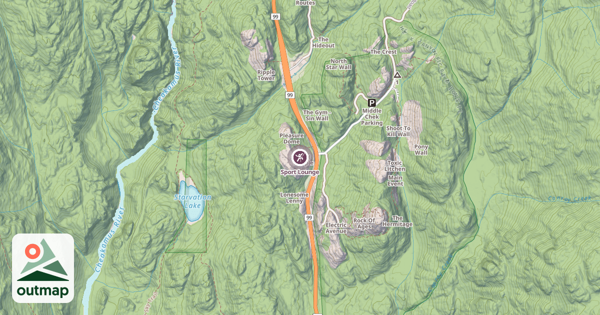 Map of Sport Lounge