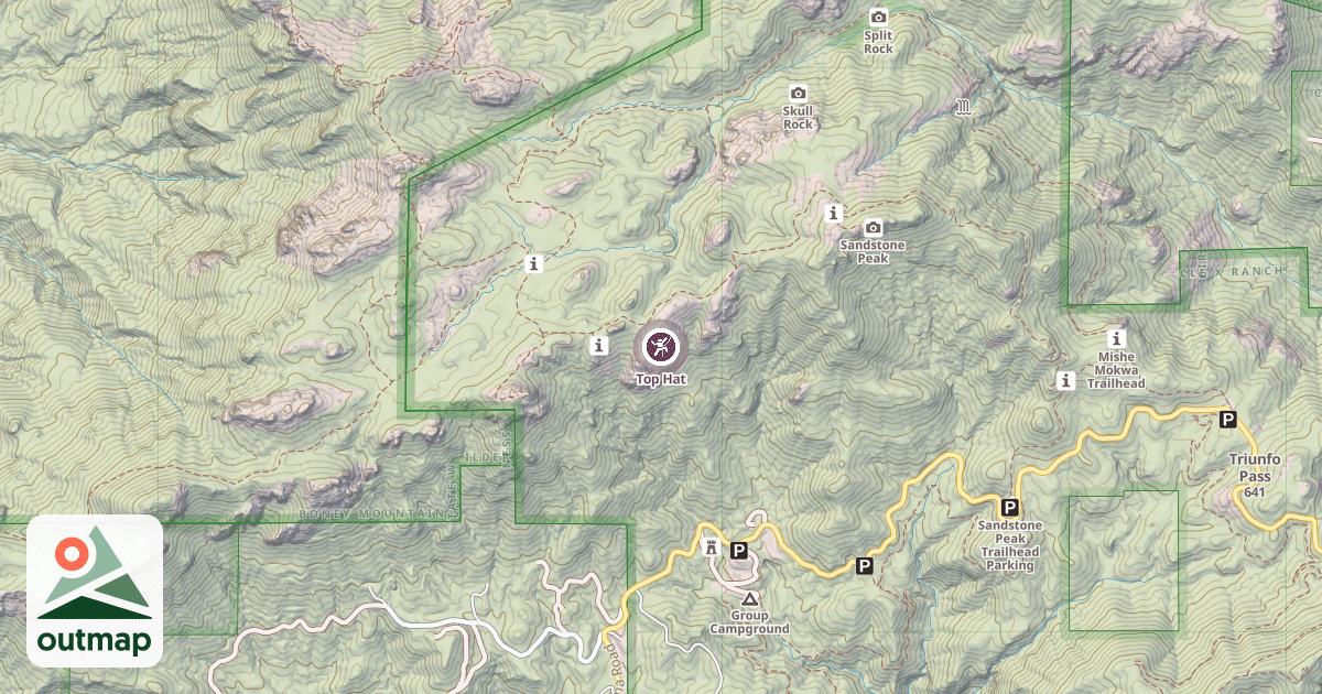 Map of Top Hat
