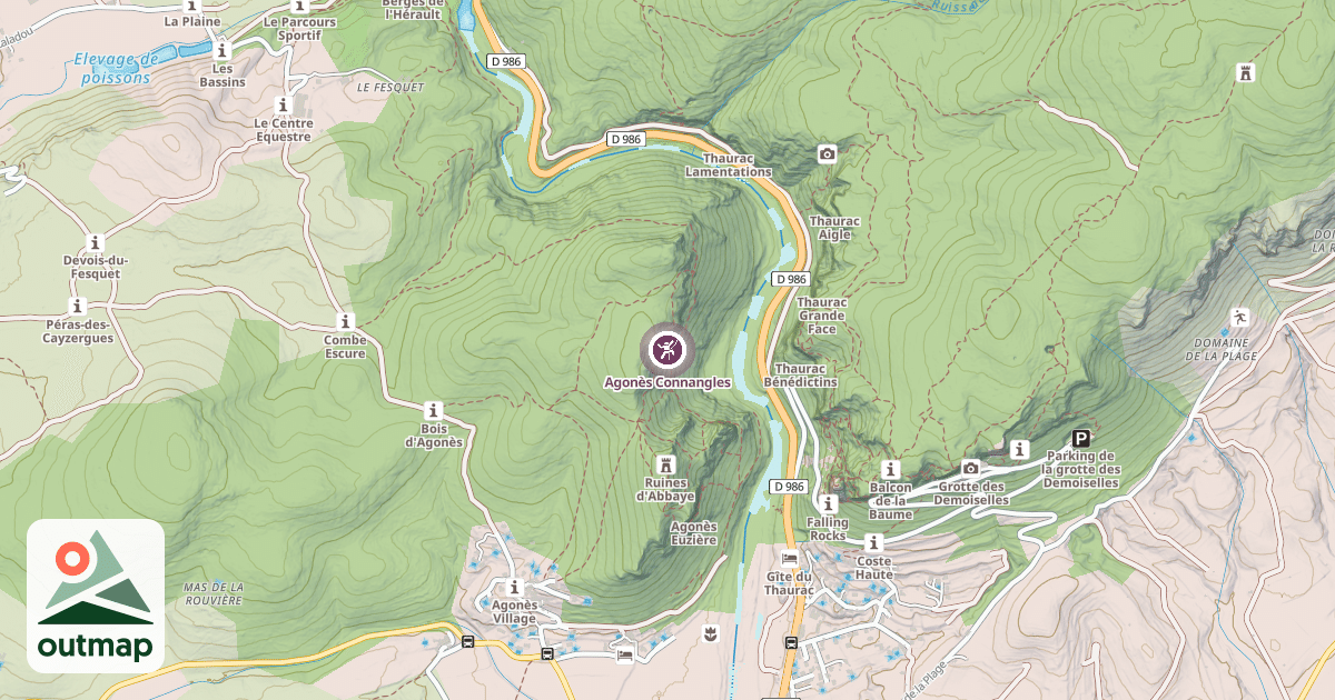 Map of Agonès Connangles