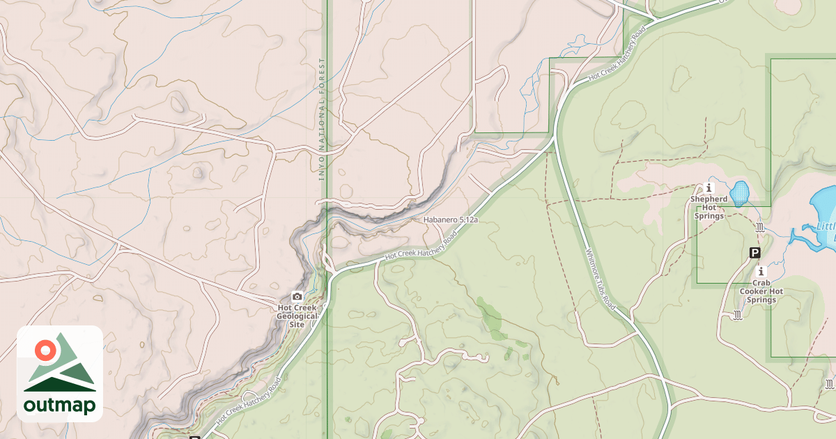 Map of Habanero