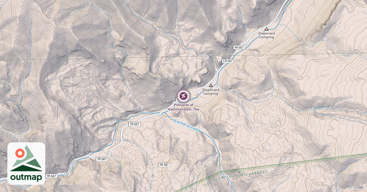 Map of Pinnacle of Hammerdom, The