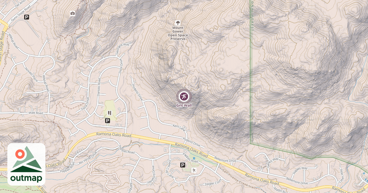 Map of Grit Wall