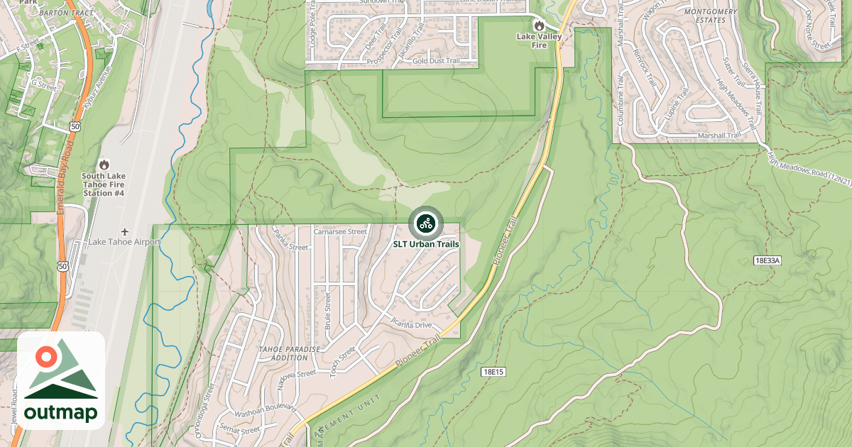 Map of SLT Urban Trails