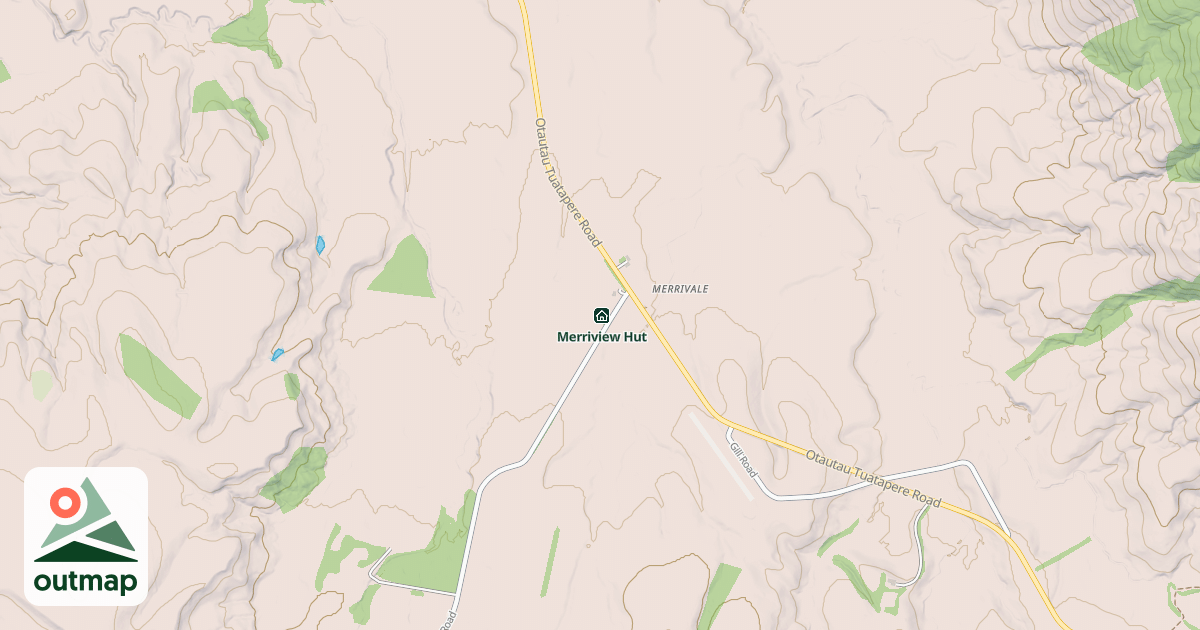 Map of Merriview Hut