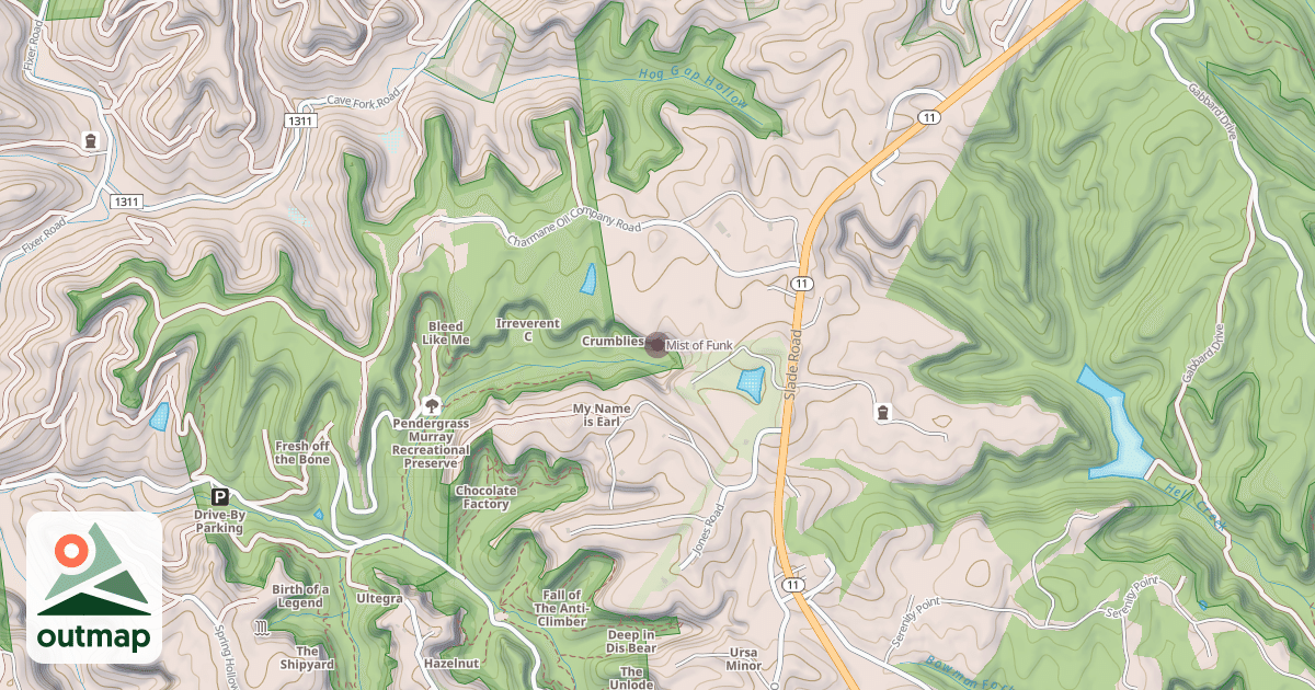 Map of Mist of Funk