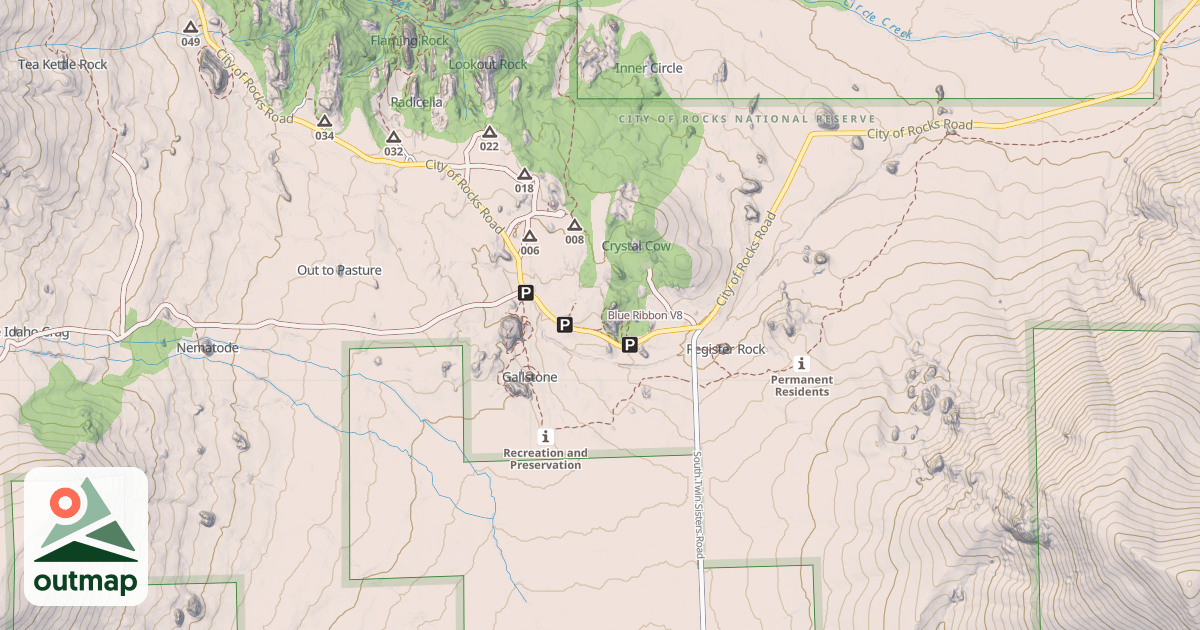 Map of Blue Ribbon