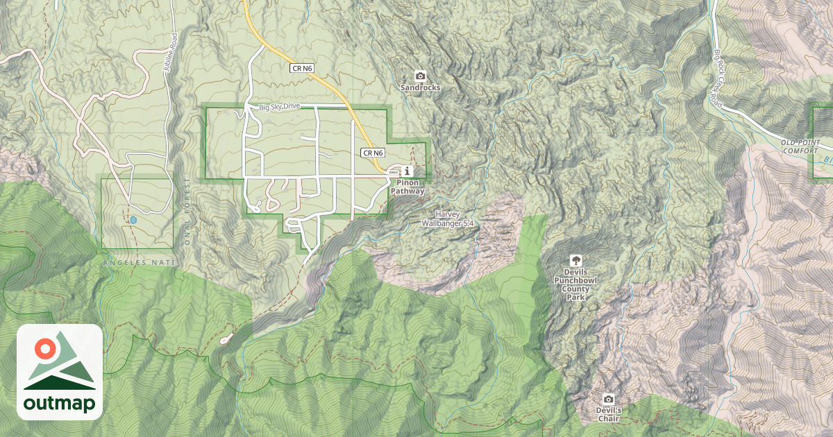 Map of Harvey Wallbanger