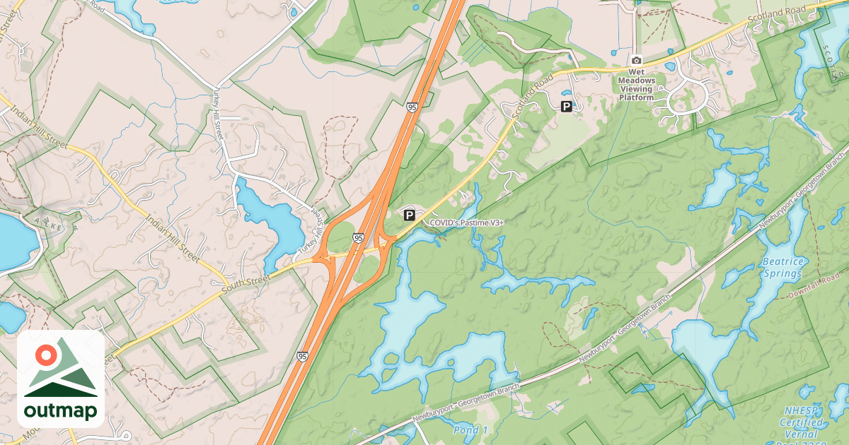 Map of COVID's Pastime