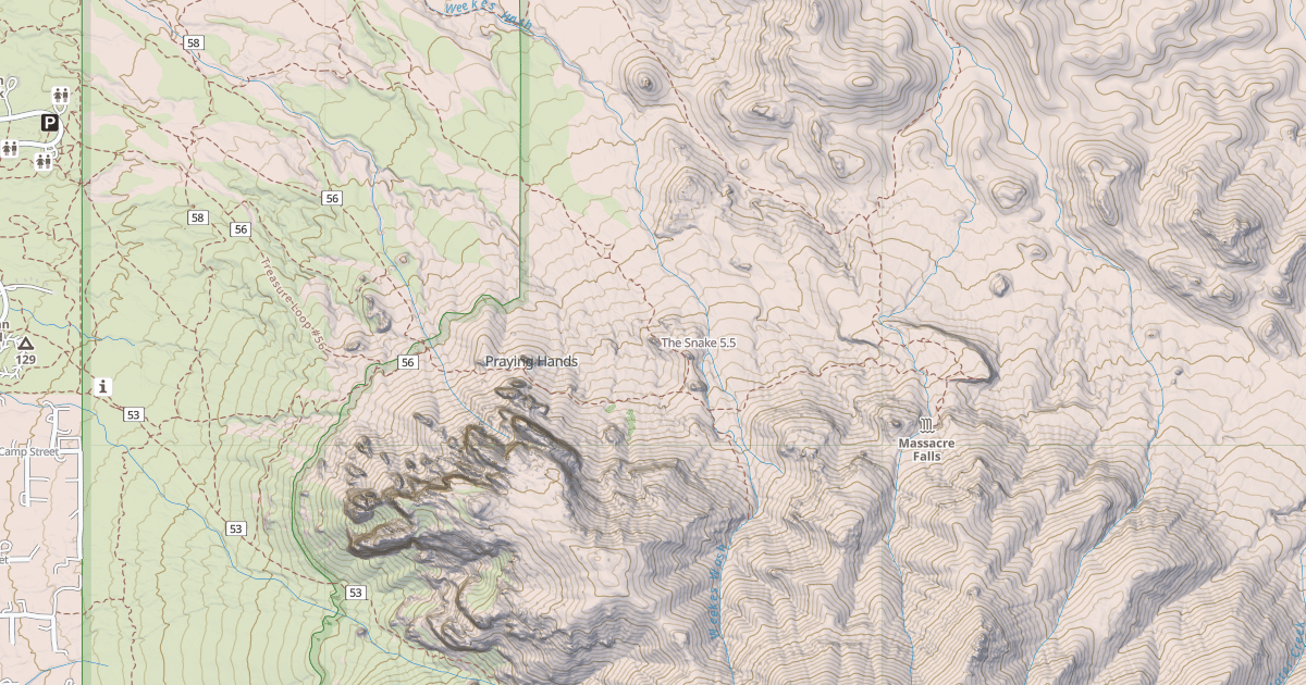 Map preview of The Snake
