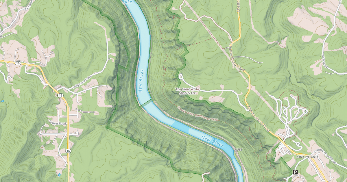 Map preview of The Great White Shark