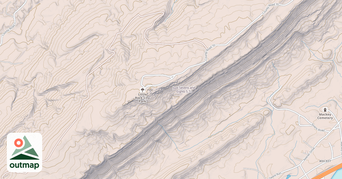 Map of Just Sevens and Eights