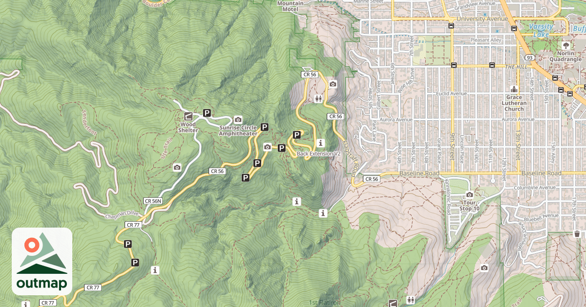 Map of Back Extension