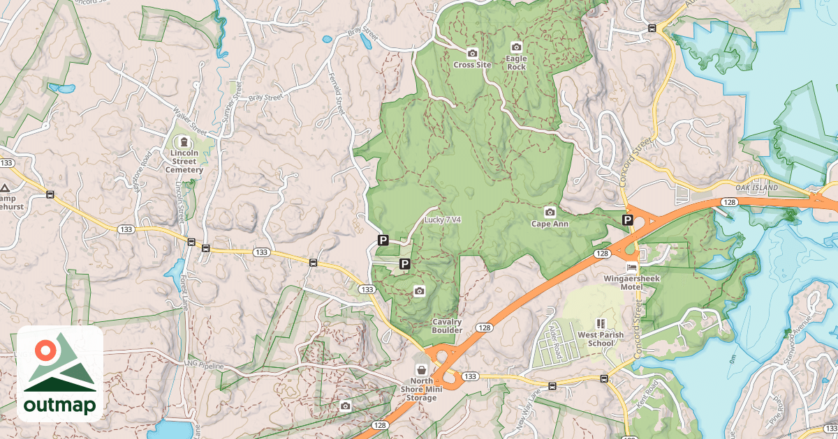 Map of Lucky 7